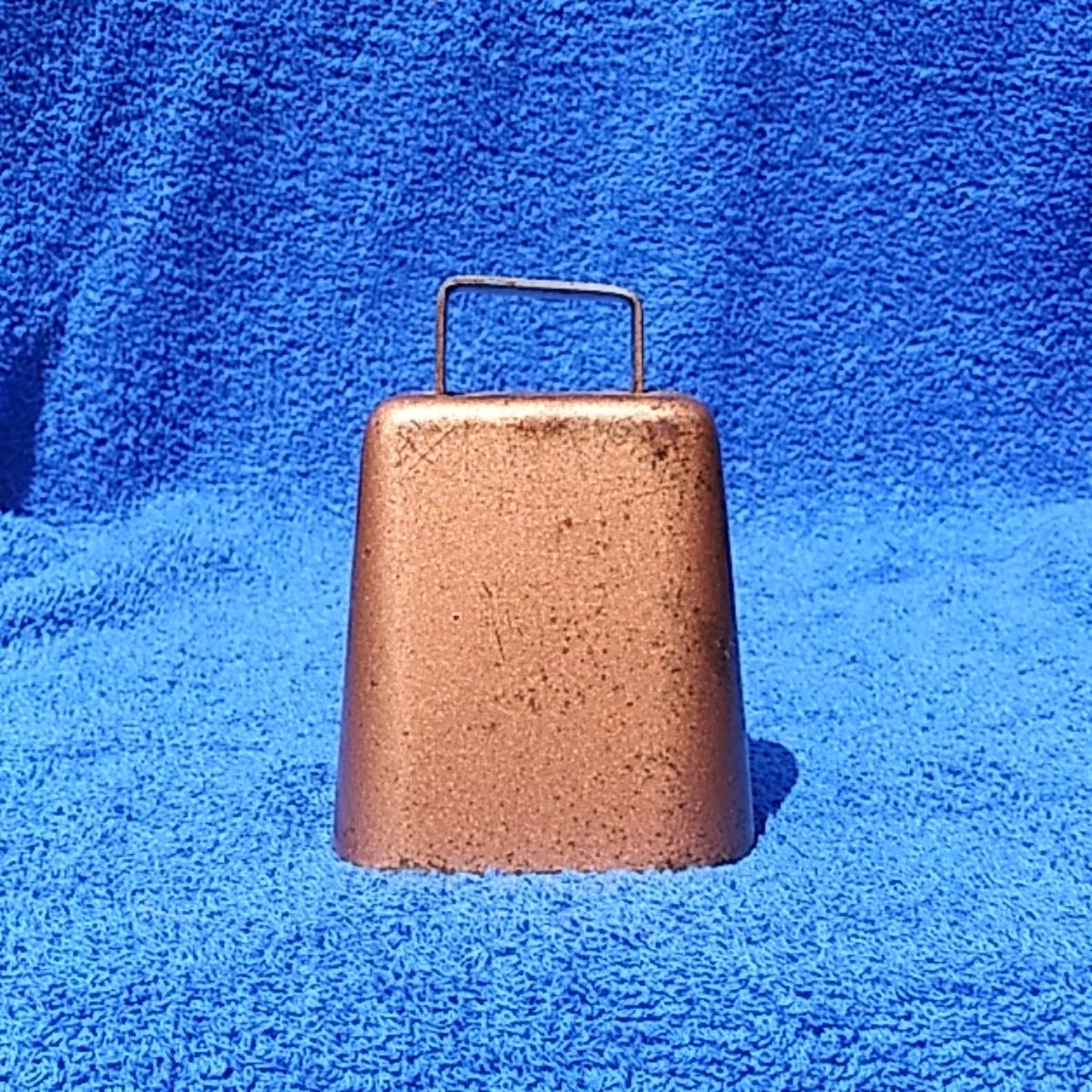 Copper cow bell